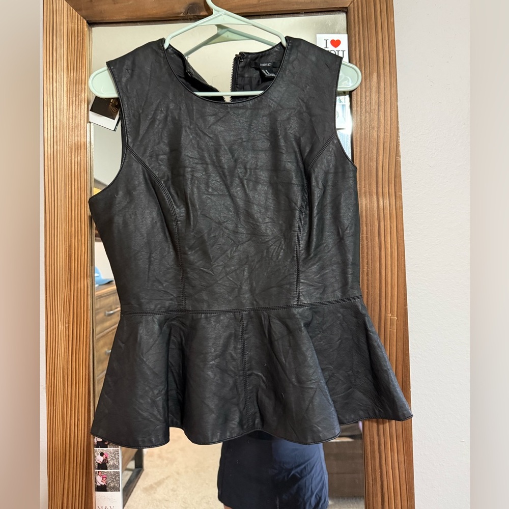 Forever 21 Leather top